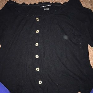 Long off the shoulder shirt